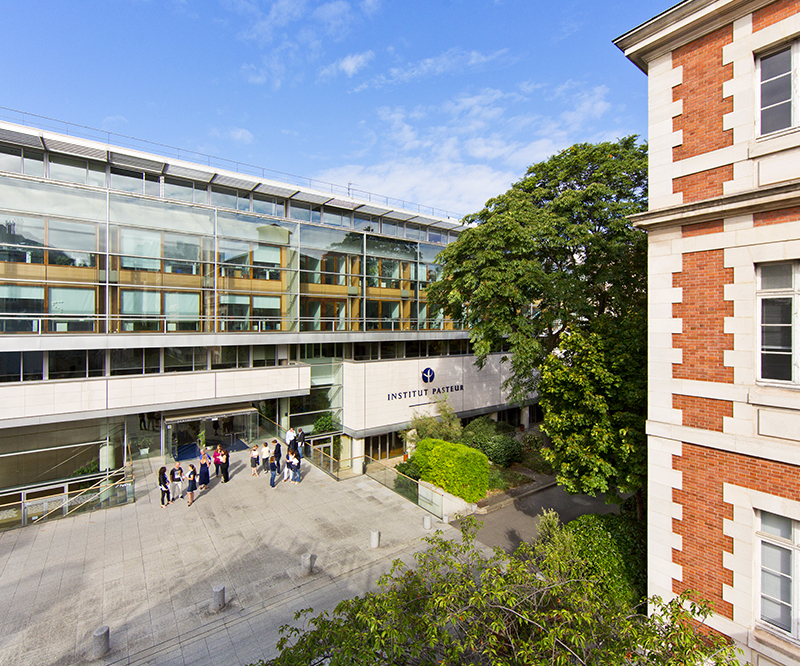 Photo du batiment de l'Institut Pasteur